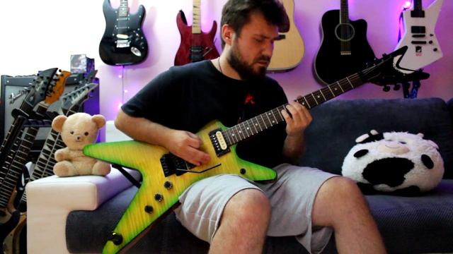 Pantera - Domination (GUITAR COVER) смотреть онлайн