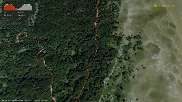 Monte Baldo - Cima Mandra ∆ hiking trails ∆ 3d-trail.com/italy/ смотреть онлайн