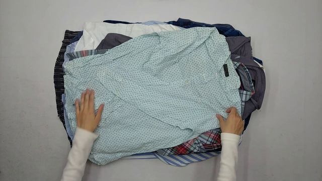 31359 Рубашки мужские осень-весна mezzotempo, секонд (cream), Италия, 2 пак, 7.4 кг, 12.90€/кг,32 ш смотреть онлайн