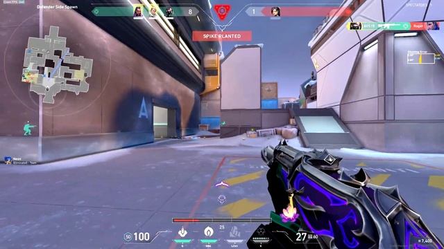 POV: Neon main with a 75% Win on Viper... смотреть онлайн