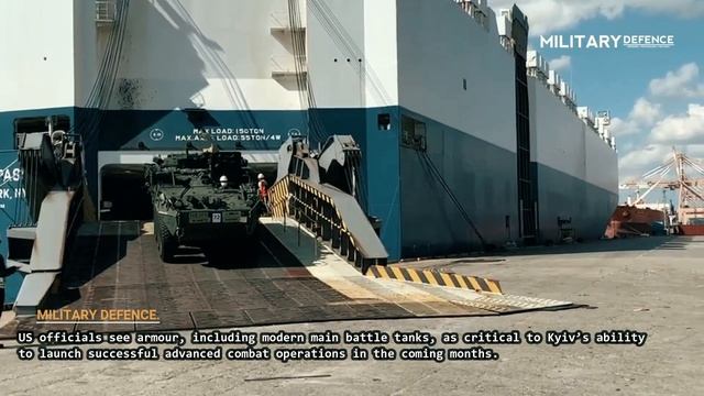 90 US Stryker Combat Vehicles Arrive Ukraine to launch a counterattack against Moscow смотреть онлайн