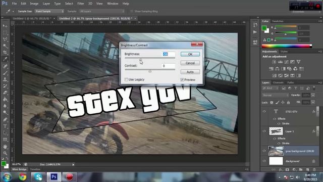 [TUTORIJAL] Kako napraviti cover photo za SAMP u Photoshop CS6 ►Stex GTV◄ смотреть онлайн
