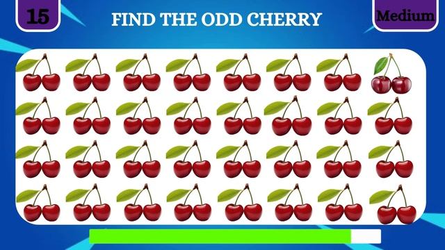 Find the ODD One Out - Fruit Edition 🍇🥝🍒| Easy, Medium, Hard - 30 Ultimate Levels| Quiz Aurora смотреть онлайн