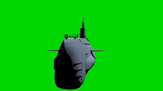 USS Nautilus submarine 3d model animation green screen s01r02 nuclear-powered submarine смотреть онлайн