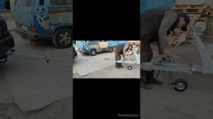 Складной удлинитель дышла для лодочного прицепа