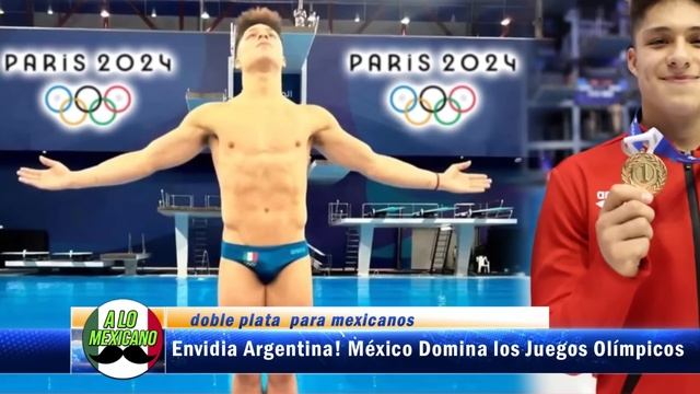 DOBLE MEDALLA DE PLATA PARA MEXICO !! DEJA LLORANDO A LOS ARGENTINOS !! HISTORICO OSMAR OLVERA смотреть онлайн