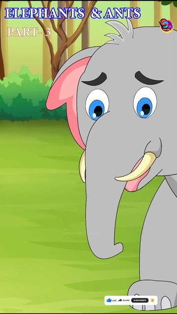 The Elephant And The Ant - Story For Kids|| @4MAnimation #shorts #foryou #youtubeshorts смотреть онлайн