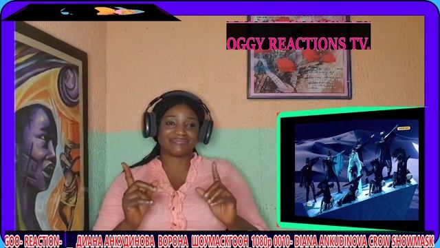 DIANA ANKUDINOVA CROW SHOWMASKGOO _ДИАНА АНКУДИНОВА  ВОРОНА  ШОУМАСКГООН #dianaankudinova #reaction