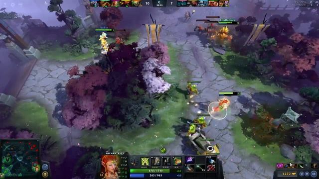 Dota 2 7.07 - Enchantress - Archon(**) смотреть онлайн