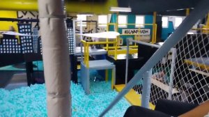 24 часа в батутном центре
