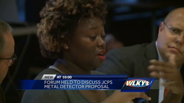Forum held to discuss JCPS metal detector proposal смотреть онлайн