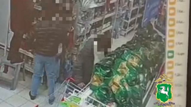 Томские полицейские в Красноярске задержали подозреваемого в карманной краже