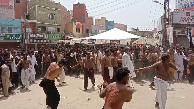 Multan Ghanta ghar zanjeer ka matam 10 muharram 2021 part1(3) смотреть онлайн