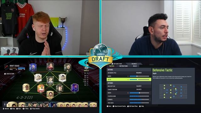 FIFA 22 - 20M+ COINS ON THE LINE!!! HYSTERICAL 5 MINUTE FUT DRAFT VS @Oakelfish - ULTIMATE TEAM смотреть онлайн