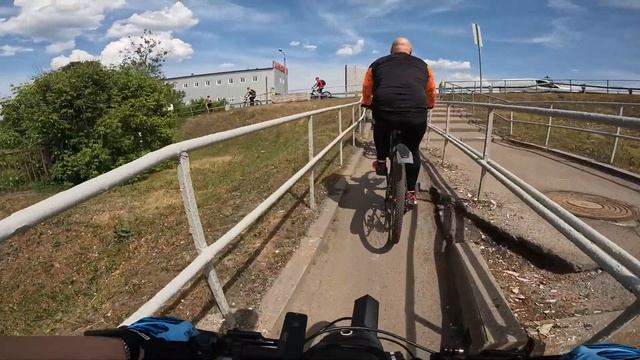 Едем на Учу / 1.06 / покатушка с несколькими велогруппами смотреть онлайн