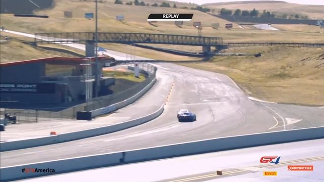 GT4 America Sprint X 2020. Race 1 Sonoma Raceway. Spins смотреть онлайн