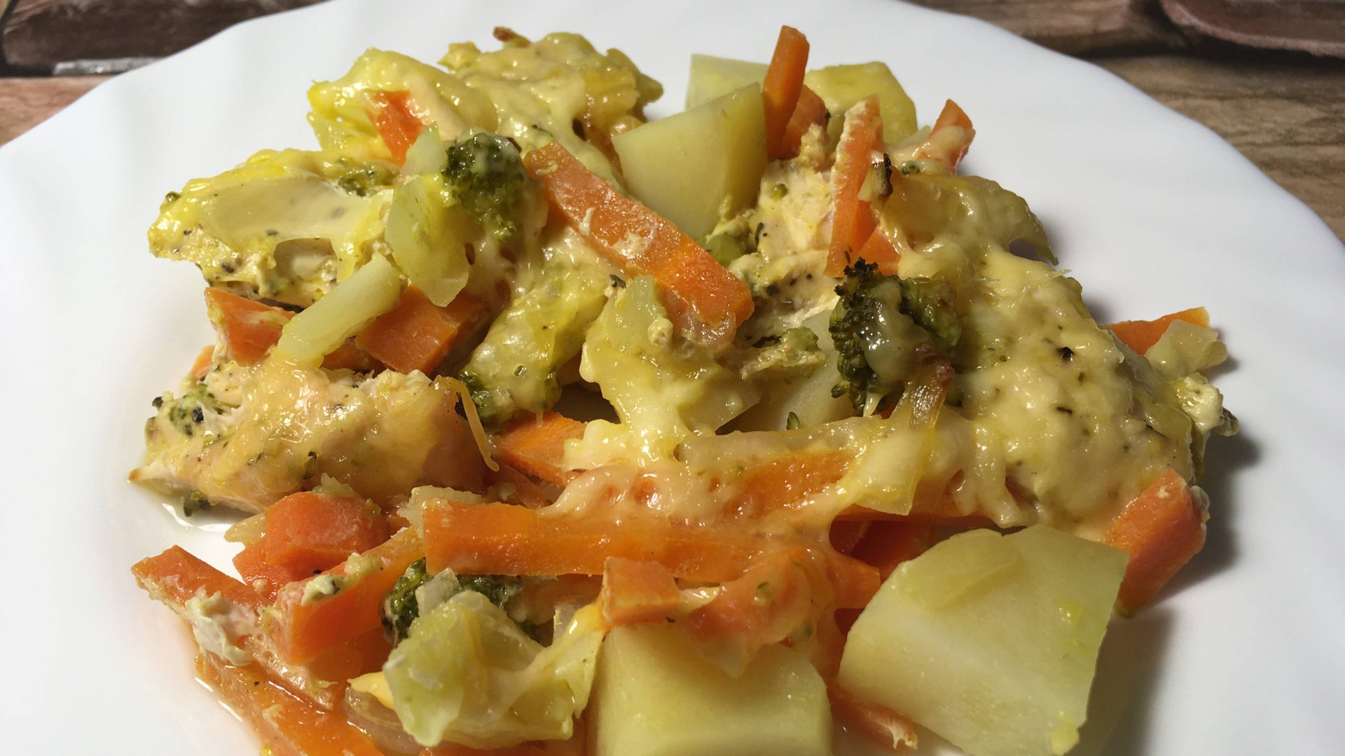 Куриная грудка с овощами в духовке смотреть онлайн