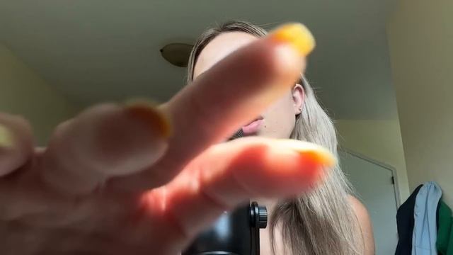 ASMR| Spit Painting On You! Inaudibly Whisper Spit Tracing Trigger Words