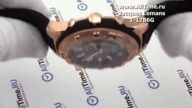 Обзор. Мужские наручные часы Jacques Lemans 1-1786G смотреть онлайн
