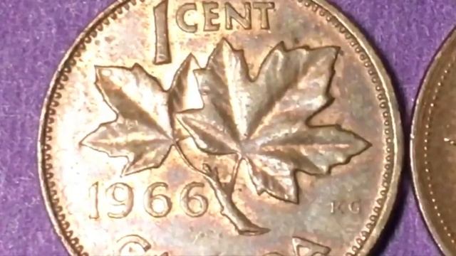 1967 Canada 1 Cent Coin - DC Minutes Canadian Penny смотреть онлайн