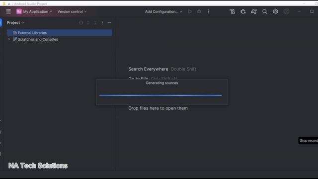 Create New Project in Android Studio | Create Android Virtual Device (AVD) смотреть онлайн