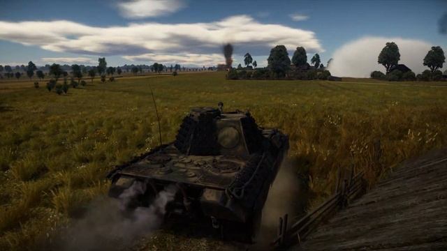 War Thunder Panther Ausf. D Battle смотреть онлайн