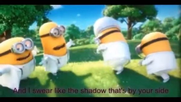 Minions    I Swear   Despicable Me 2   All 4 One    Cover1