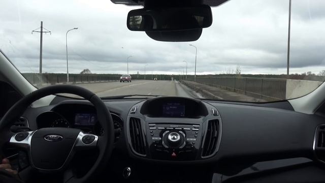 2015 Ford Kuga Titanium. Тест-Драйв.