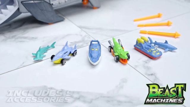 Teamsterz Beast Machines Robo Shark Transporter | Wowow Toys смотреть онлайн