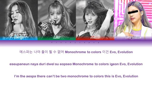 Your IDOL group (4 members ver.) - BLACK MAMBA || (Color Coded Lyrics Eng/Rom/Han) смотреть онлайн