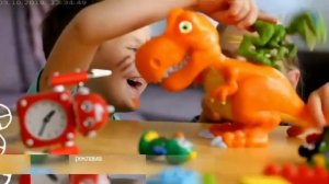 Рекламная заставка (первый канал 2019 динозавр осень)