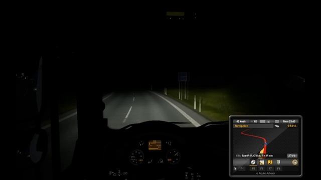 Euro Truck Simulator 2 - Sleeping @ the Border смотреть онлайн