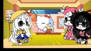 •|🖤|Hello Kitty React to:Hell on Kitty|🌸|• [•FIRST REACT•]