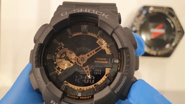 ظبط المنبة في الساعة الجي شوك GA-110RG-1ADR смотреть онлайн