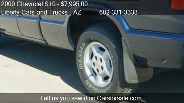 2000 Chevrolet S10 LS Ext. Cab 4WD - for sale in Phoenix, AZ смотреть онлайн