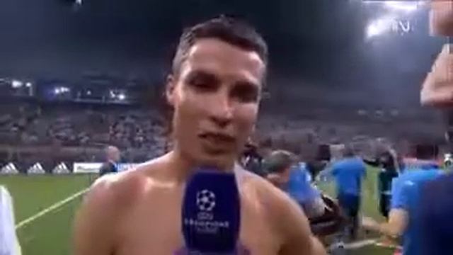 CR7 Siiiiuuuuuu Muchas gracias afición смотреть онлайн