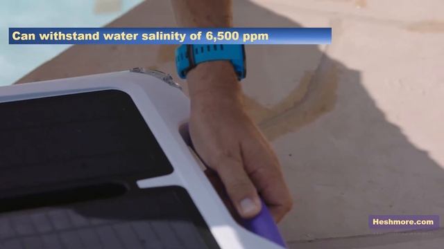 The automatic solar-powered robotic pool cleaner Ariel смотреть онлайн