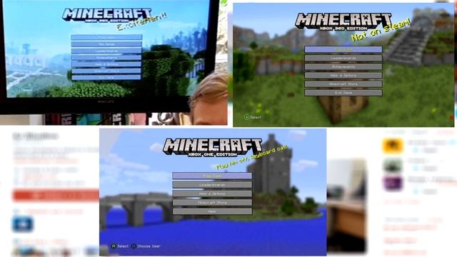 Nuevo Menú/Servidores CONFIRMADO: Minecraft en Consolas (ps3/ps4/one/360/psvita/wiiu) смотреть онлайн