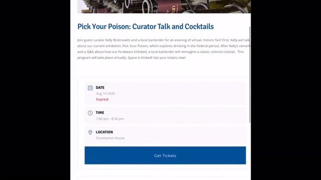 Dumbarton House Website смотреть онлайн