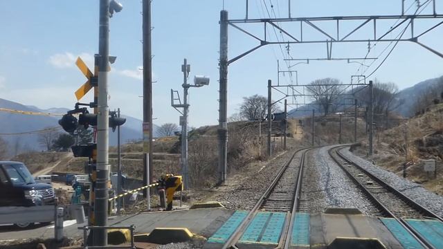 篠ノ井線後部展望 聖高原～篠ノ井 JR East Shinonoi Line Back View смотреть онлайн