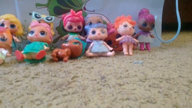 Обзор моих кукол лол.смотреть всем!исщите посхалку медвежонок и подписывайтесь на канал леди катя. смотреть онлайн