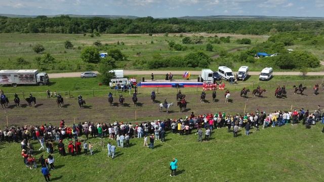 Конный переход Терского казачьего войска смотреть онлайн