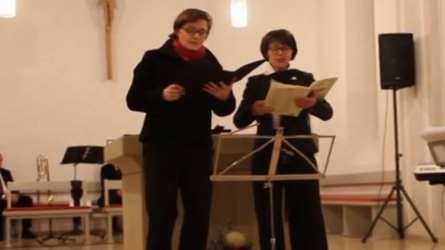 Kirchenkonzert Lampaden, 8.12.2013, Griseldis Lichdi Monika Weber смотреть онлайн