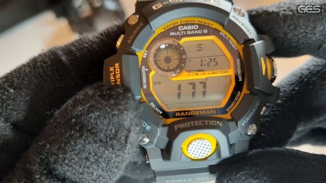G-SHOCK GW-9400Y RANGEMAN YELLOW ACCENT SERIES
