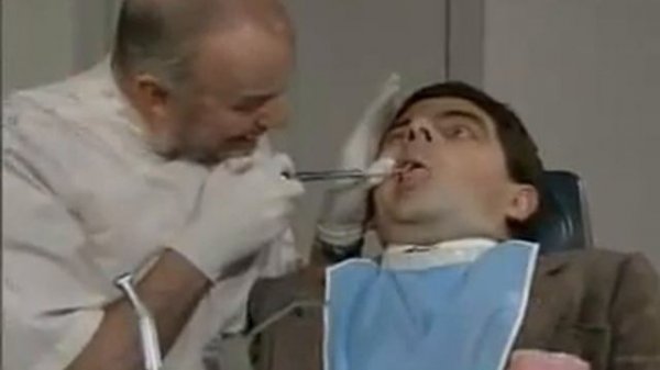 Mr  Ben at the dentist