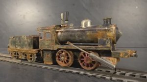 Реставрация игрушечного локомотива 1920 года!!!🔥