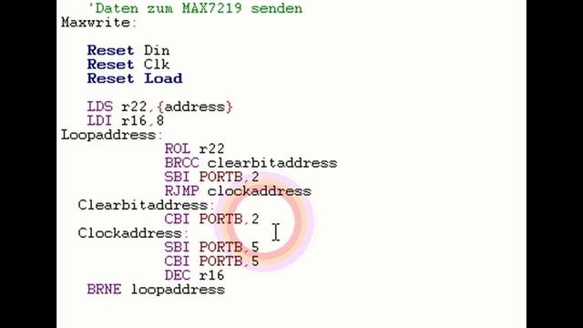max7219 led dot matrix with assembler and Bascom arduino смотреть онлайн