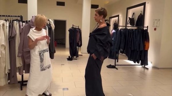 Галина Положий и модели элегантного возраста в гостях в CROKI