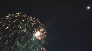 Воронеж. Салют на день победы.