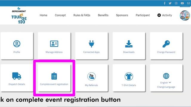 How to Complete Registration for Tour De 100 смотреть онлайн